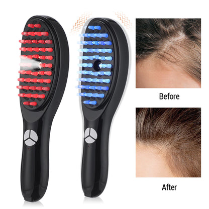 Therma Grow Massage Hairbrush: Electric Essential Oil Massage Brush Promotes Hair Growth